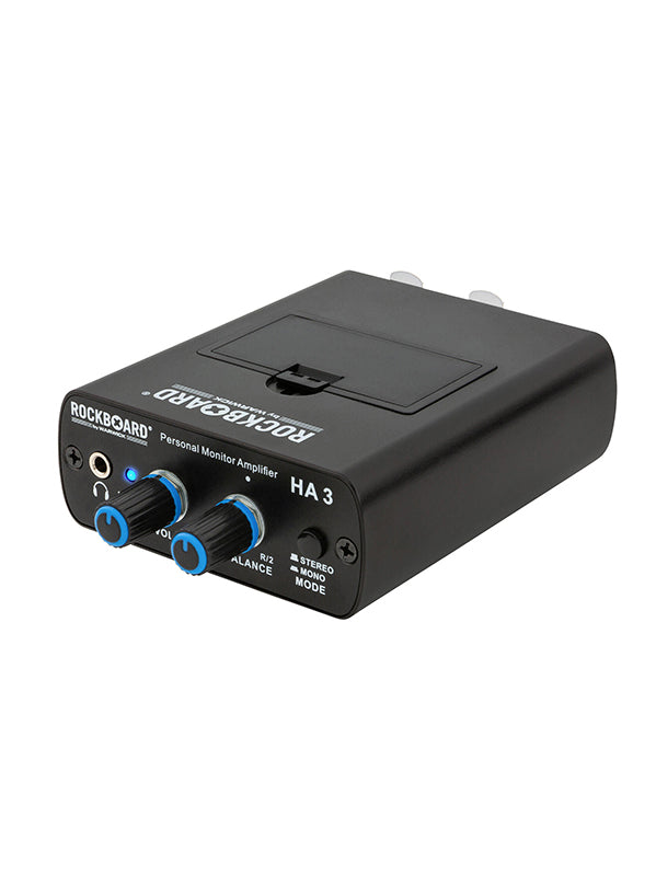 HA 3, pré ampli pour oreillette de monitoring, volume et balance, 2 entrées, mono ou stéréo