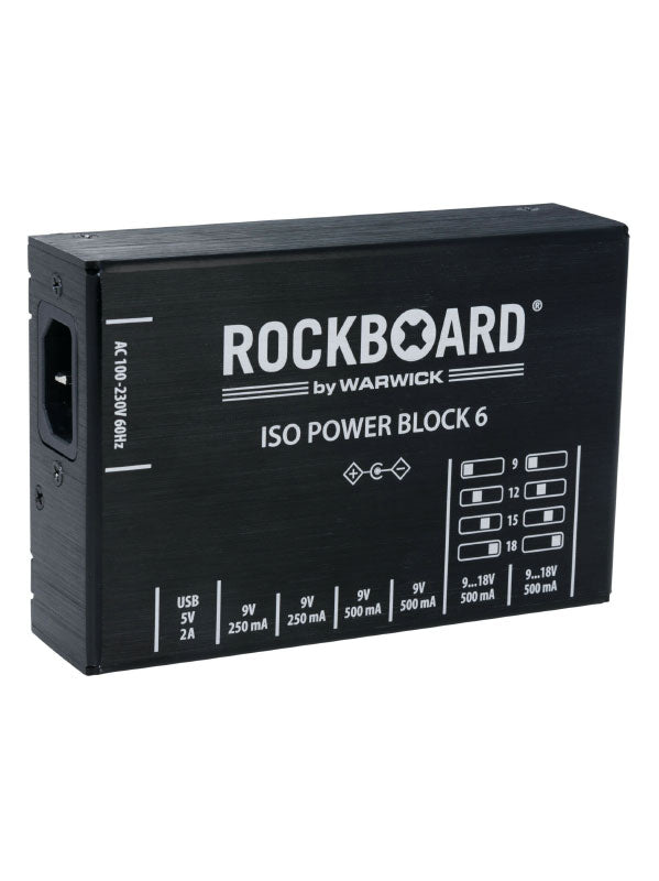 Power Block ISO V6 IEC, 9 à 18V, 100/230 Volt