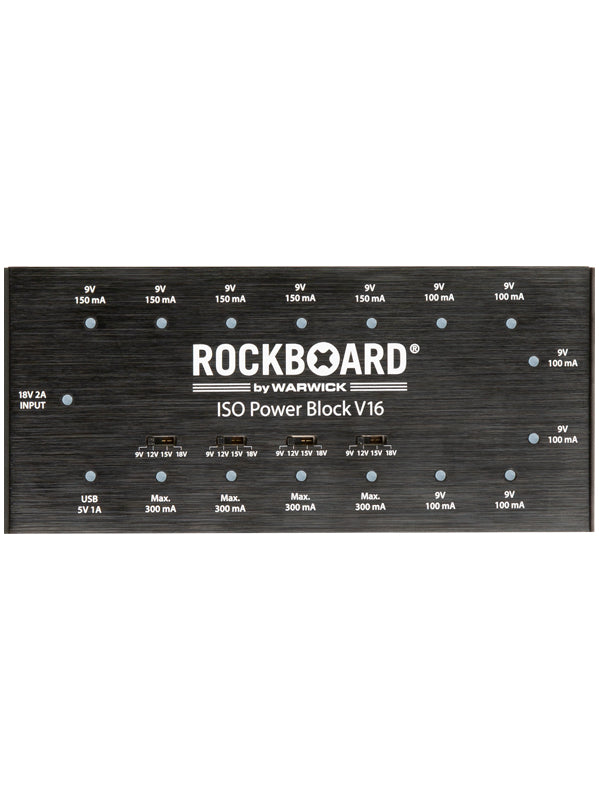 Power Block ISO 16 prises de 9/12/15/18v