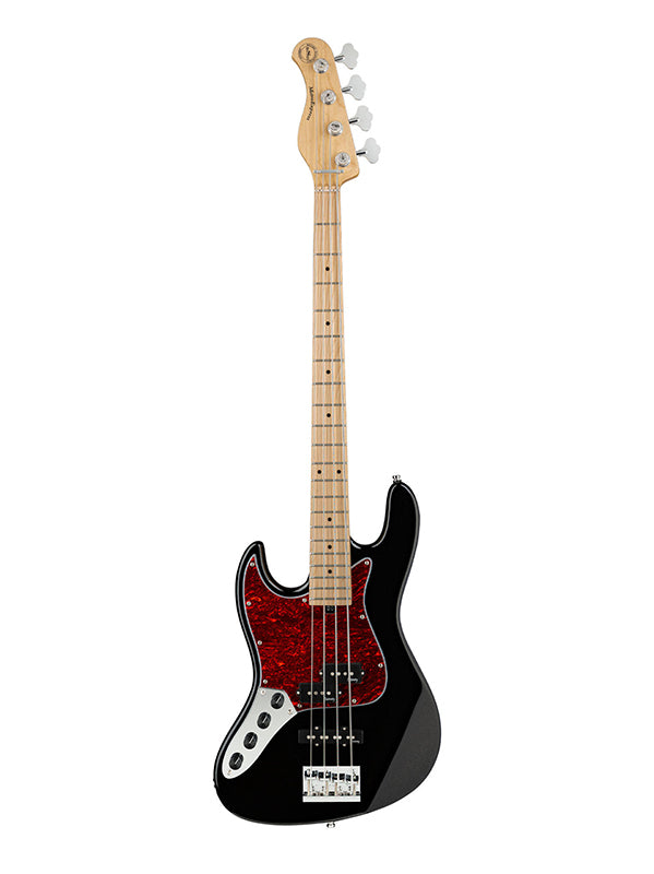 Sadowsky MetroExpress Line, Hybrid PJ, 4 cordes, 21 frettes, gaucher - Black Pearl,Maple