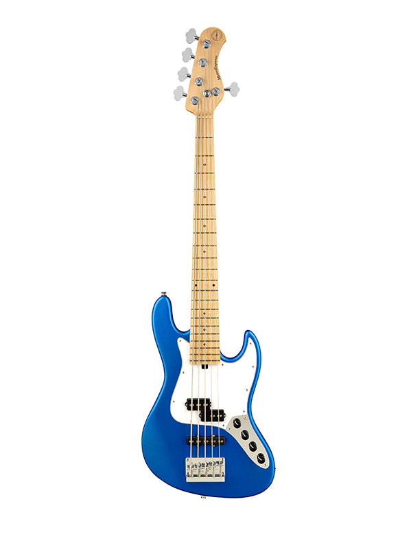 Sadowsky MetroExpress Line, Hybrid PJ, 5 cordes, 21 frettes - Ocean Blue Metallic,Maple