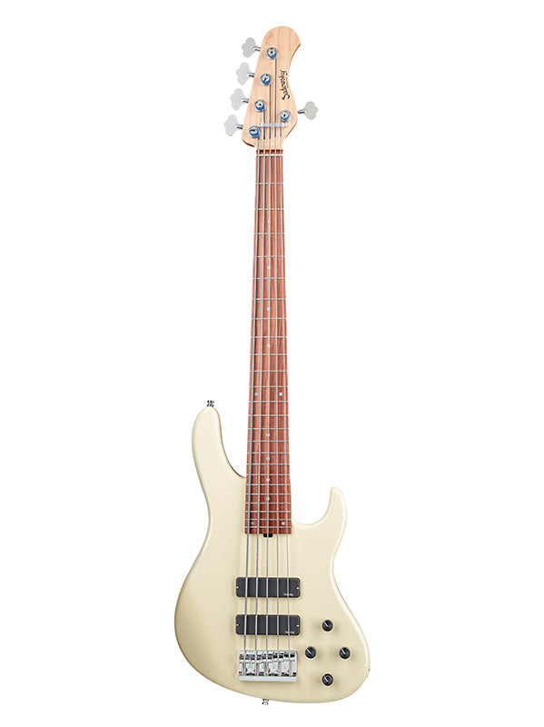 Sadowsky MetroLine, Modern Bass, 5 cordes, 25 frettes, alder - Olympic White