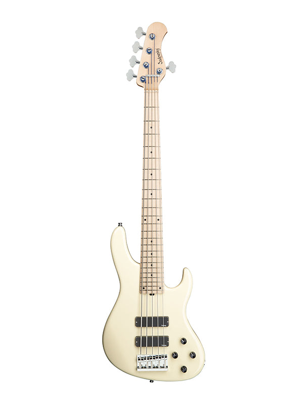 Sadowsky MetroLine, Modern Bass, 5 cordes, 25 frettes, ash - Olympic White