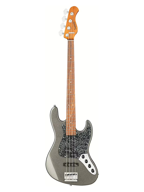 MetroExpress, Hybrid PJ, 4 cordes, 21 frettes - Silver Sparkle Metallic,Morado