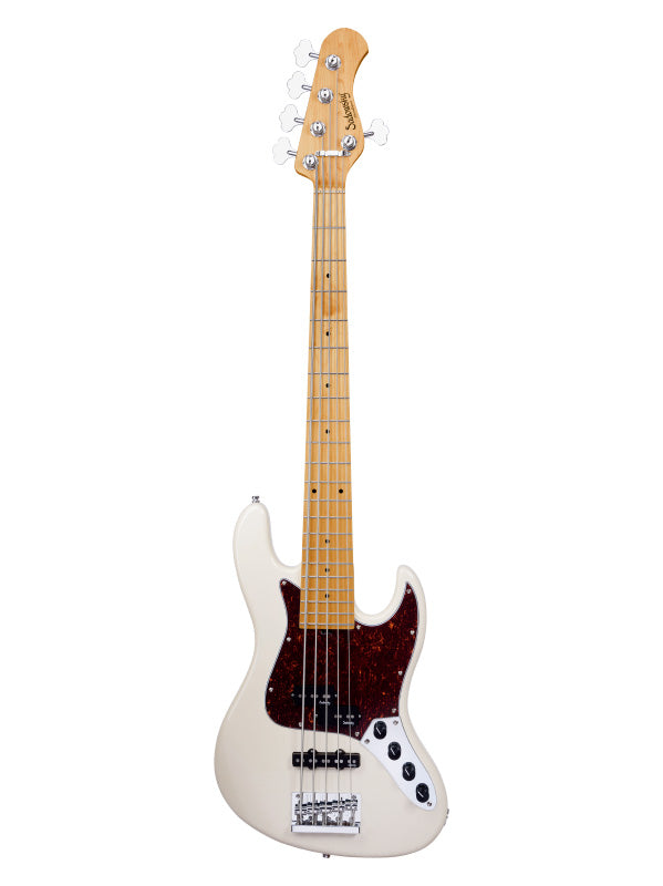 MetroExpress, Hybrid PJ, 5 cordes, 21 frettes - Olympic White,Maple