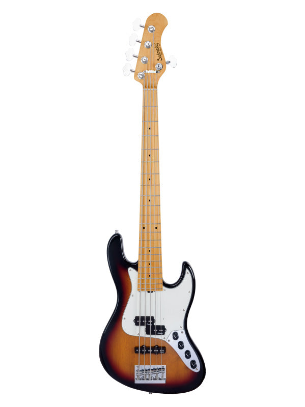 MetroExpress, Hybrid PJ, 5 cordes, 21 frettes - Tobacco Burst,Maple