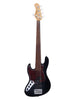 Sadowsky MetroExpress Hybrid PJ 5 Fretless Gaucher Morado Black