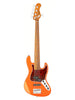 Sadowsky MetroExpress 21 Hybrid PJ 5 Morado Candy Apple Orange Metallic