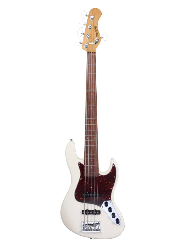 Sadowsky MetroExpress, Standard JJ, 5 cordes, 21 frettes - Olympic White,Morado
