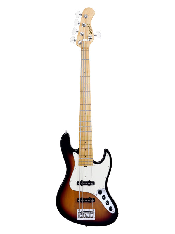 Sadowsky MetroExpress, Standard JJ, 5 cordes, 21 frettes - Tobacco Burst,Maple