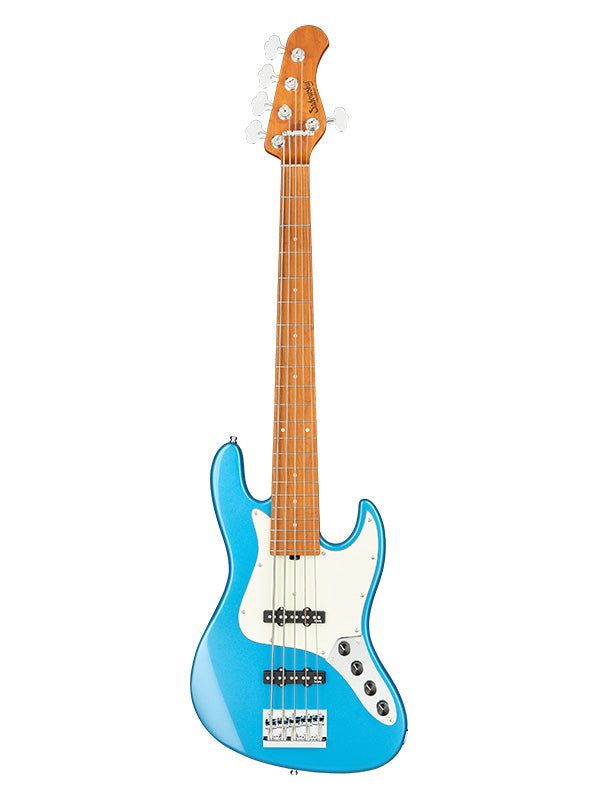 Sadowsky MetroExpress, Standard JJ, 5 cordes, 21 frettes - Ocean Blue Metallic,Maple