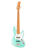 Sadowsky MetroExpress, Standard JJ, 5 cordes, 21 frettes - Sage Grn Metallic,Maple