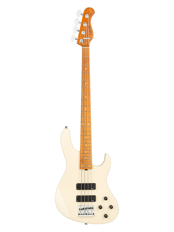 Metroexpress, Modern Bass, 4 cordes, 24 frettes - Olympic White,Maple