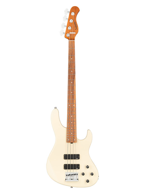 Metroexpress, Modern Bass, 4 cordes, 24 frettes - Olympic White,Morado