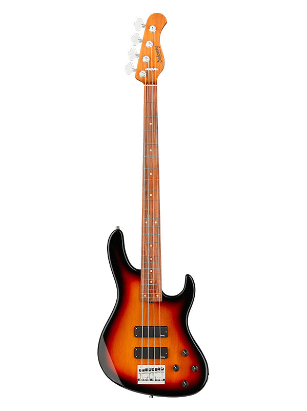 Metroexpress, Modern Bass, 4 cordes, 24 frettes - Tobacco Burst,Morado