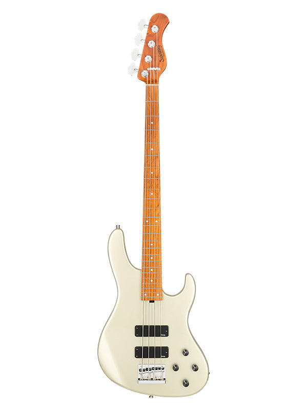 Metroexpress, Modern Bass, 4 cordes, 24 frettes - Champagne Metallic High Polish,Maple