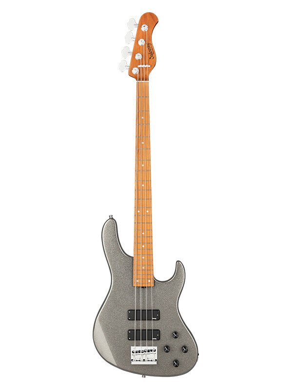 Metroexpress, Modern Bass, 4 cordes, 24 frettes - Silver Sparkle,Maple