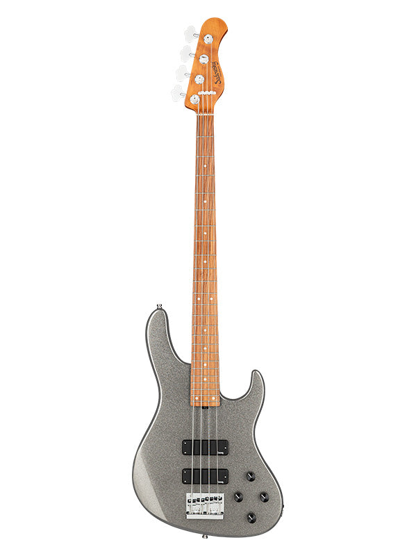 Metroexpress, Modern Bass, 4 cordes, 24 frettes - Silver Sparkle,Morado