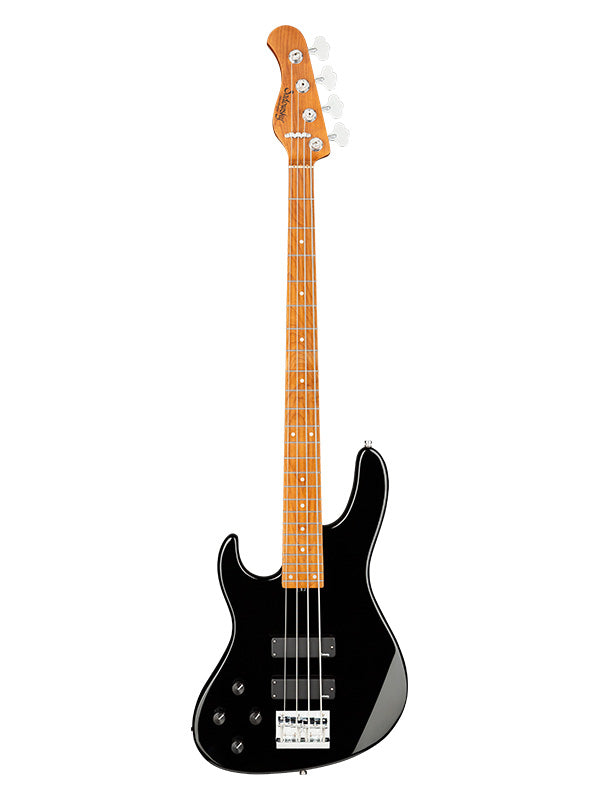 Metroexpress, Modern Bass, 4 cordes, 24 frettes, gaucher, gaucher - Black,Maple