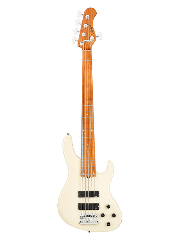 Metroexpress, Modern Bass, 5 cordes, 24 frettes - Olympic White,Maple