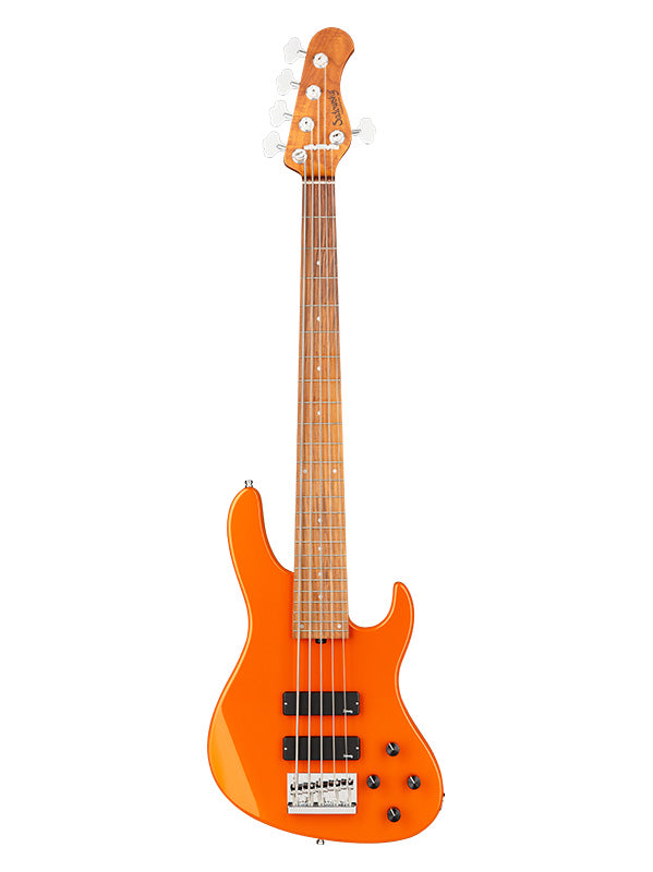 Metroexpress, Modern Bass, 5 cordes, 24 frettes - Candy Apple Orange,Morado