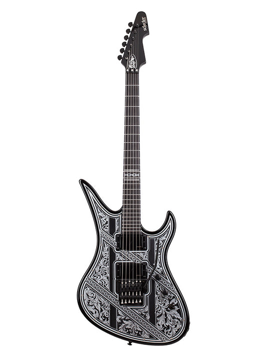 Schecter Avenger Pryzm Palladium Floyd Rose - Gloss Black
