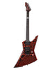 Schecter BalSac E-1 Floyd Rose signature - Black Orange Crackle