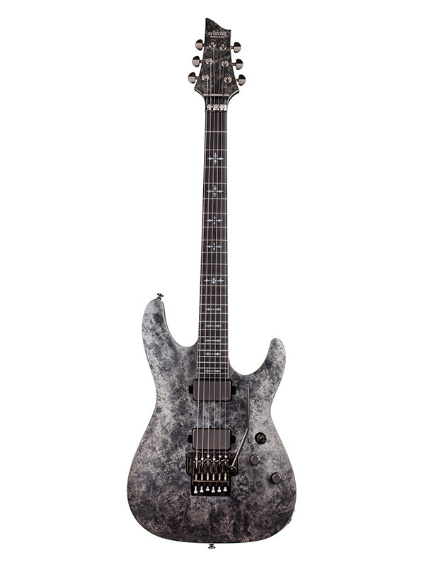 Schecter Ernie C C-1 Floyd Rose - Satin Black Reign