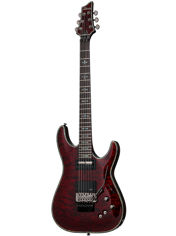 Schecter Hellraiser C-1 Floyd, Sustainiac - Black Cherry
