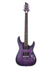 Schecter C-1 Platinum Satin Purple Burst