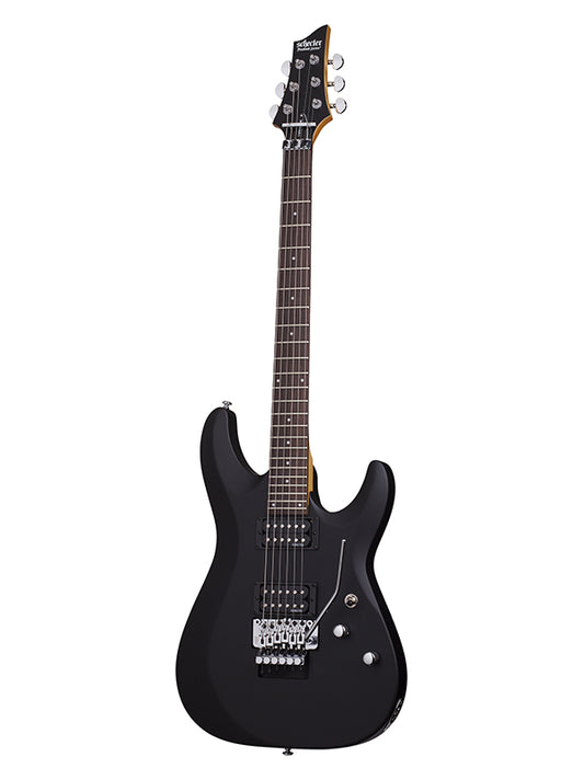 Schecter C-6 Deluxe Floyd Rose - Satin Black
