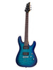 Schecter C-6 Plus Ocean Burst Blue