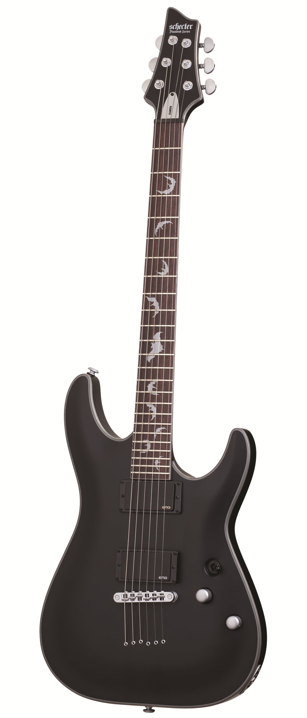 Schecter Damien Platinum - Satin Black