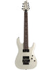 Schecter Demon 7 FR Vintage White