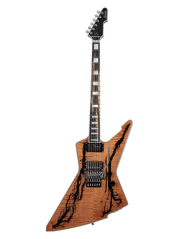 Schecter E-1 Electro Resin Floyd Rose, micro Sustainiac - Gloss Natural