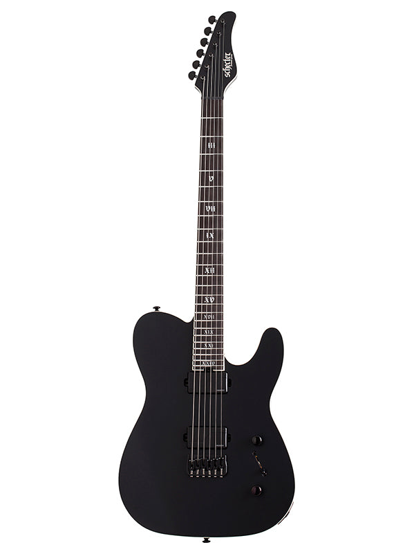 Schecter PT SLS Elite Evil Twin - Satin Black