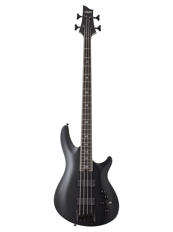 Schecter SLS Elite-4 Evil Twin - Satin Black