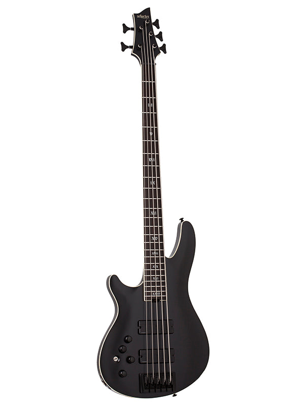Schecter SLS Elite-5 Evil Twin, gaucher - Satin Black