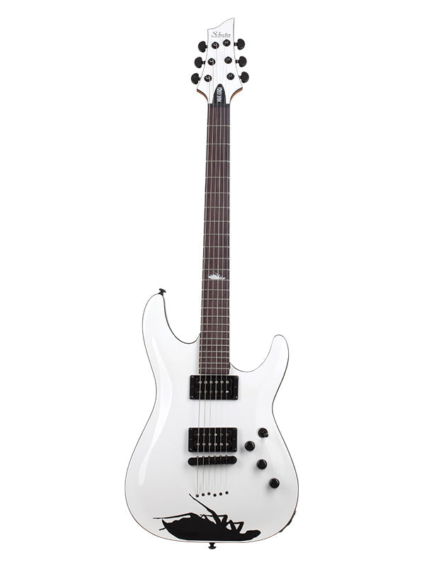 Schecter Jerry Horton 25th Anniversary - White