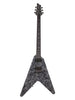 Schecter Juan of the Dead V-1 chevalet fixe - Satin Black Reign