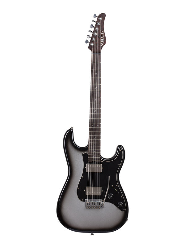 Schecter Nick Johnston Signature HH, Wembley, made in USA - Silver Burst - Atomic Mercury