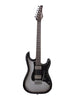 Schecter Nick Johnston Signature HH, Wembley, made in USA - Silver Burst - Atomic Mercury