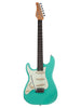 Schecter Nick Johnston Signature, micros SSS, gaucher - Atomic Green