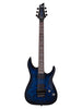 Schecter Omen Elite 6 FR See Thru Blue Burst