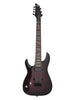 Schecter Omen Elite 7 Gaucher Black Cherry Burst