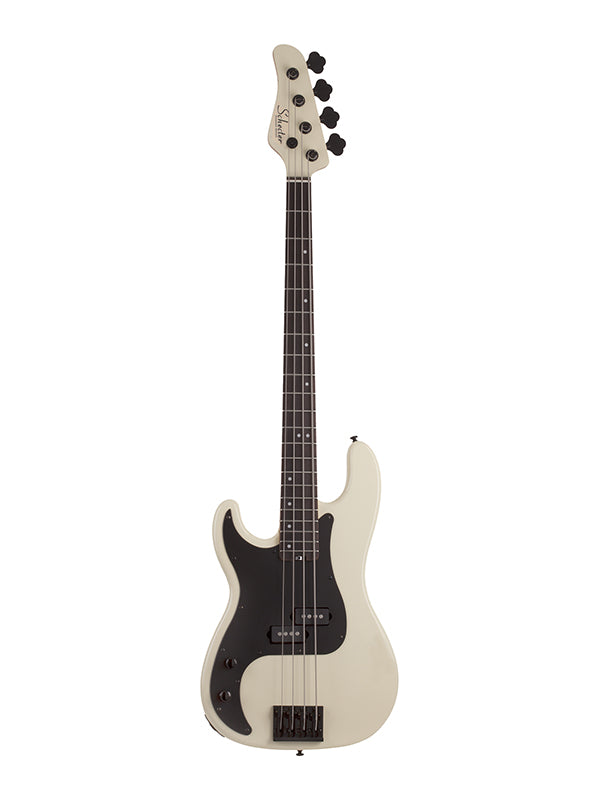 Schecter Basse P4, gaucher - Ivory