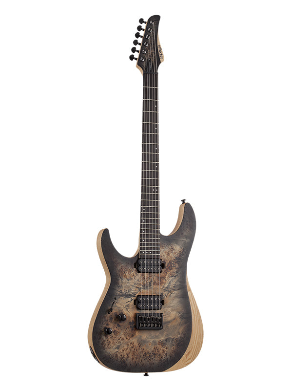 Schecter Reaper 6, gaucher - Charcoal Burst