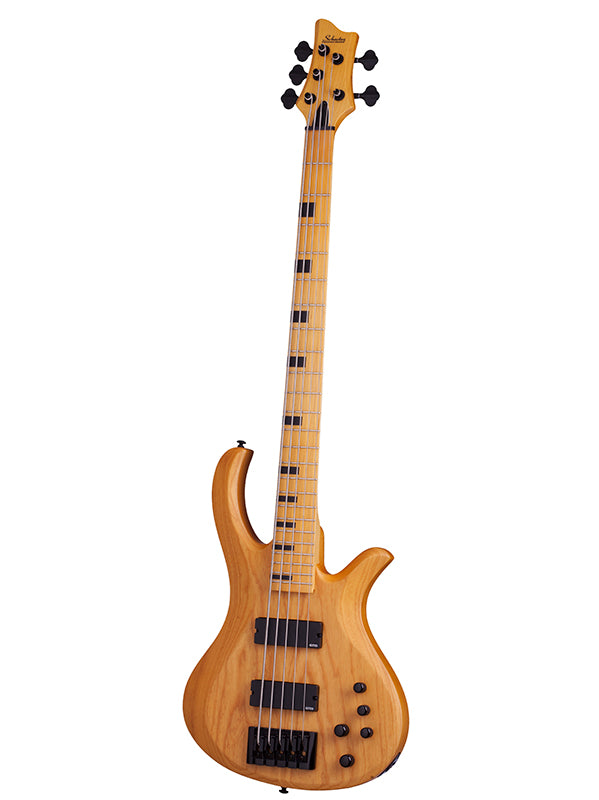 Schecter Riot Session 5, gaucher - Aged Natural Satin