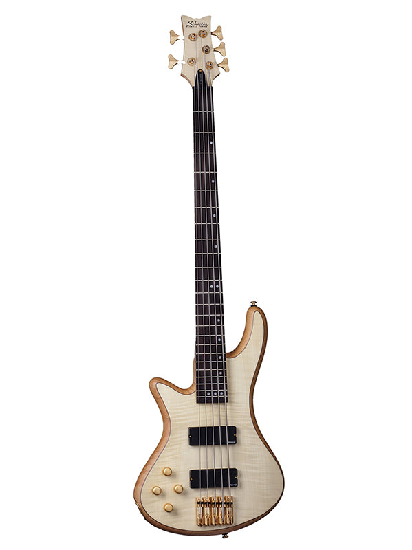 Schecter Stiletto Custom 5, gaucher - Natural