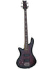 Schecter Stiletto Extreme 4, gaucher - Black Cherry